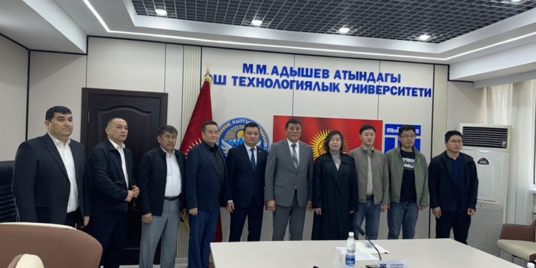 ОшТУ Кытай компаниясы менен кызматташтыкты кеңейтет